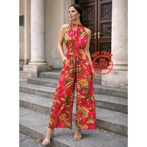 ZARA Blogger Favorite Flowy Jumpsuit NWT